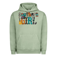 Pigment Oil Green southern girl Urban Hoodie - RacoonDesign