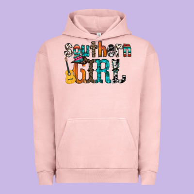 Southern Girl Urban Hoodie Designed By Racoondesign