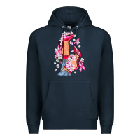 Navy Cancer high heels Breast Cancer Premium Hoodie - FaDigitalArtStudio