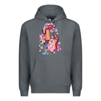Rock Cancer high heels Breast Cancer Premium Hoodie - FaDigitalArtStudio