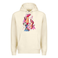 Sandshell Cancer high heels Breast Cancer Premium Hoodie - FaDigitalArtStudio