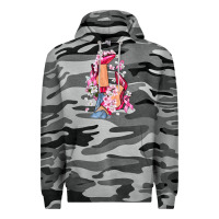 Slate Camo Cancer high heels Breast Cancer Premium Hoodie - FaDigitalArtStudio