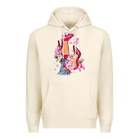 Tofu Cancer high heels Breast Cancer Premium Hoodie - FaDigitalArtStudio