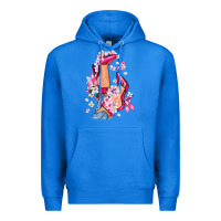 True Royal Cancer high heels Breast Cancer Premium Hoodie - FaDigitalArtStudio