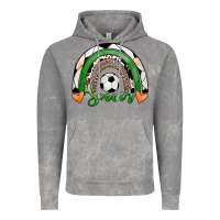 Cloud Rock Soccer Rainbow Vintage Hoodie - RanaPortraitStore
