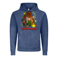 Vintage Denim dog mom  life gnome Vintage Hoodie - BarkalooDesign