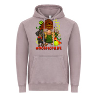 Vintage Zinc dog mom  life gnome Vintage Hoodie - BarkalooDesign