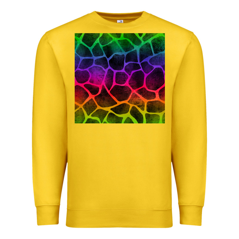 Colorful Giraffe Seamless Pattern Premium Sweatshirt by BundleAndBundleShop | Teevron
