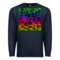 Navy colorful giraffe seamless pattern Premium Sweatshirt - BundleAndBundleShop