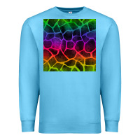 Ocean Blue colorful giraffe seamless pattern Premium Sweatshirt - BundleAndBundleShop