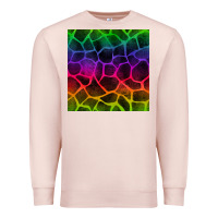 Pale Pink colorful giraffe seamless pattern Premium Sweatshirt - BundleAndBundleShop