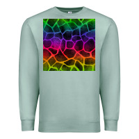 Seafoam colorful giraffe seamless pattern Premium Sweatshirt - BundleAndBundleShop