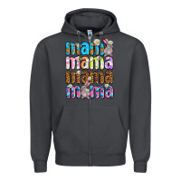 Smoke Easter mama mama mama Zipper Hoodie - OliviaCreatesArt