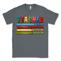Charcoal Heather teacher Classic Tee - Artiststas