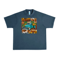 Midnight Navy country roads take me home truck coaster Urban Heavy Tee - Jasminsmagicworld