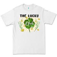 White the lucky club Premium Tee - MaliasSmallBusiness