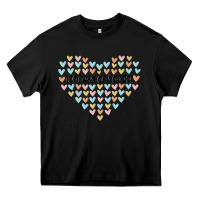 Black 100 days of school Heavy Core Tee - MaliasSmallBusiness