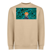 Wizard Boy And Mouse Heavyweight Sweatshirt | Teevron