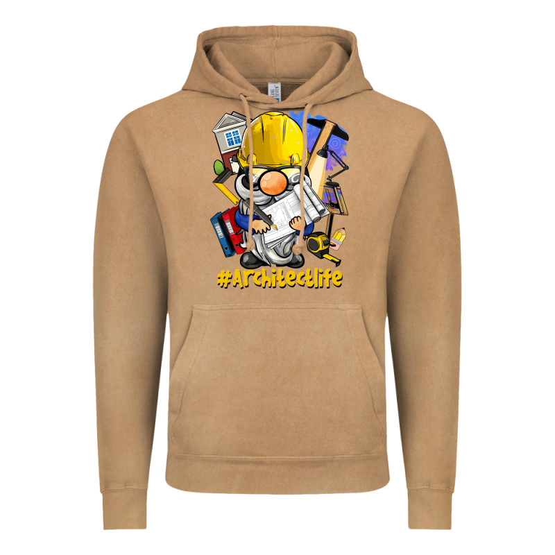 Architect Life Gnome Vintage Hoodie by BarkalooDesign | Teevron