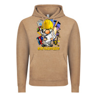 Vintage Coffee Architect life gnome Vintage Hoodie - BarkalooDesign