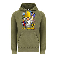 Vintage Olive Architect life gnome Vintage Hoodie - BarkalooDesign