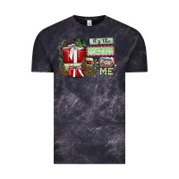 Cloud Black It's The Present For Me Vintage Tee - SublimationCraftShop