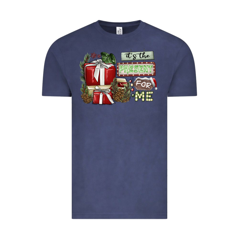 It's The Present For Me Vintage Tee by SublimationCraftShop | Teevron