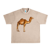 French Oak camel Urban Heavy Tee - BarkalooDesign