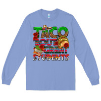 Colony Blue Taco 'Bout Great Students Long Sleeve Tee - texasbilliewilder