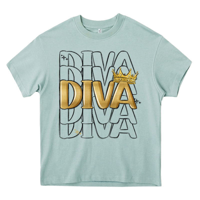 Diva Heavy Core Tee by MaliasSmallBusiness | Teevron