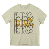 Mossy diva Heavy Core Tee - MaliasSmallBusiness