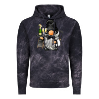 Cloud Black waiter gnome Vintage Hoodie - BarkalooDesign