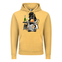 Vintage Mustard waiter gnome Vintage Hoodie - BarkalooDesign