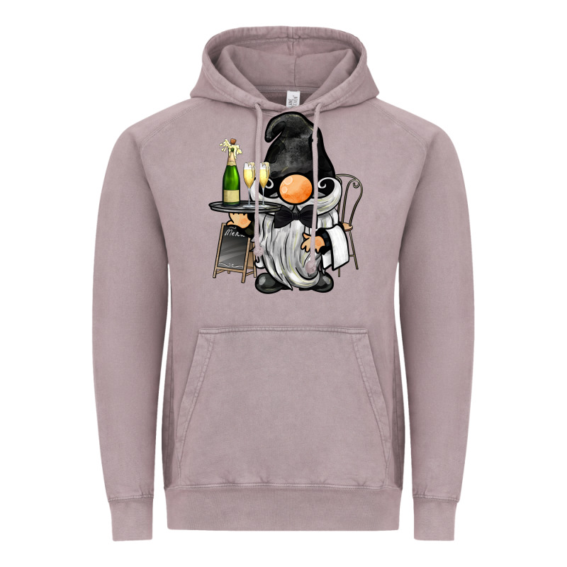 Waiter Gnome Vintage Hoodie by BarkalooDesign | Teevron