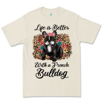 Bone life is better with a french bulldog Premium Tee - JahusDesignShop