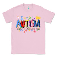 Bubblegum Pink autism accept understand love Classic Tee - Artiststas