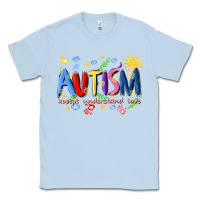 Dusty Blue autism accept understand love Classic Tee - Artiststas
