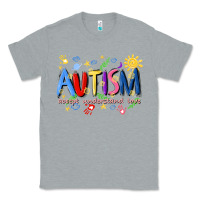 Heather Grey autism accept understand love Classic Tee - Artiststas