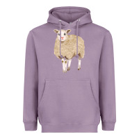 Lavender sheep Heavyweight Hoodie - FaDigitalArtStudio