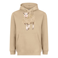 Mushroom sheep Heavyweight Hoodie - FaDigitalArtStudio