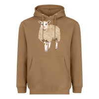 Toasted Coconut sheep Heavyweight Hoodie - FaDigitalArtStudio
