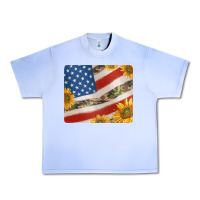 Grape Ice american flag sunflowers and canouflage print veteran mousepad Urban Heavy Tee - Jasminsmagicworld