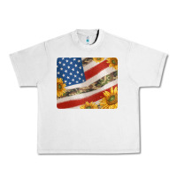 Lunar Rock american flag sunflowers and canouflage print veteran mousepad Urban Heavy Tee - Jasminsmagicworld