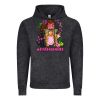 Vintage Arctic cat mom  life gnome Vintage Hoodie - BarkalooDesign