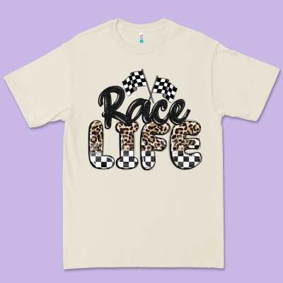 Race Life Premium Tee Designed By Maliassmallbusiness