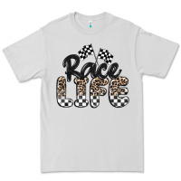 Dove Grey race life Premium Tee - MaliasSmallBusiness