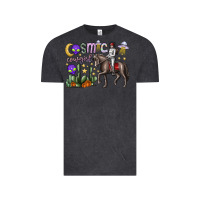 Vintage Black cosmic cowgirl Vintage Tee - SublimationCraftShop