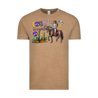 Vintage Coffee cosmic cowgirl Vintage Tee - SublimationCraftShop
