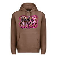 Chestnut find a cure Premium Hoodie - FaDigitalArtStudio
