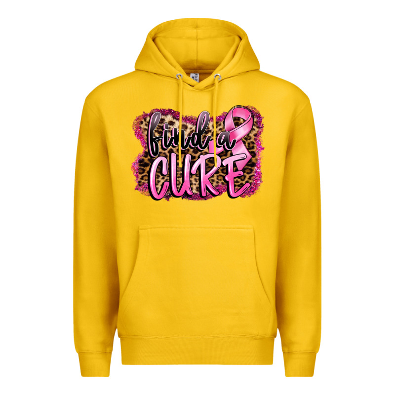 Find A Cure Premium Hoodie by FaDigitalArtStudio | Teevron